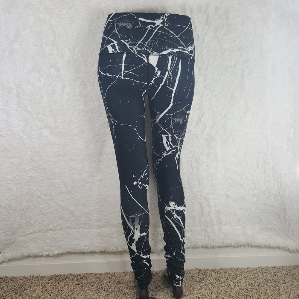 DYI High Waist Paint Splatter Leggings Sz M #50 - Picture 3 of 6
